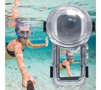 Boîtier Étanche pour Insta360 X5, Coque De Protection Photographique 60 M avec Film Antibuée pour Appareil Photo, Plongée avec Tuba, Activités Aquatiques pour Hommes