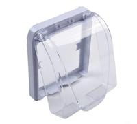 Boîtier étanche pour interrupteur mural pour prise de type 86 et prise de lampe, pour plaque murale en plastique durable avec couvercle à rabat, protection de sécurité pour prise intérieure