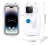 Boîtier étanche pour iPhone 13 Pro Max, compatible avec la plongée jusqu'à 40 mètres de profondeur G