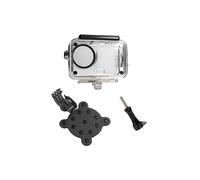 Boîtier Étanche Sous- pour Caméras de Plongée Action 6, 5 Pro, 4 et 3 : Coque de Protection avec Ventouse pour Fixation Sous-Marine