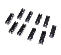 Boîtier extensible pour piles LR6 AA 1 10 emplacements pour jouets électroniques et lumières LED