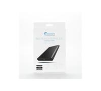 Heden Boîtier externe 2,5'' aluminium – USB 3.1 Gen 2, câbles USB-C/USB-A + USB-C/USB-C – Noir