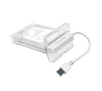 Boîtier externe 2 en 1 pour disque 2.5'' SATA USB v3.0 322-WH Blanc Connectland