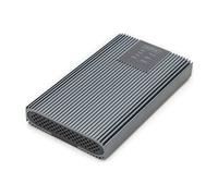 - Boitier externe - 20 Gbps, fonction de clonage, aluminium, sans outil - M.2 - M.2 NVMe Card - USB-C 3.2 (Gen 2) - pantone 430 C