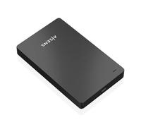 AISENS Boîtier Externe 2.5 9,5 mm SATA vers USB-C USB3.1 GEN1 Noir