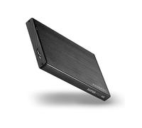 Generique Boîtier externe EE25-XA6 USB 3.0 Aluminium compact pour SSD SATA 6 G 2,5" Noir