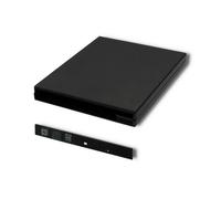 Qoltec Boîtier pour lecteur CD/DVD 51864 – SATA, USB 2.0, 9,5 mm