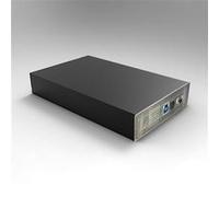 Heden Boîtier externe 3,5" pour HDD/SATA – USB 3.0 – jusqu'à 16 To – Aluminium – Noir