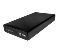 LogiLink UA0284 Boîtier de disques de stockage Boîtier HDD Noir 3.5"