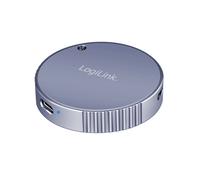 Boîtier externe LogiLink UA0438 pour SSD M.2 USB Type-C capacité 2To gris avec interface NVMe