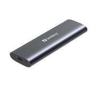 Sandberg Boîtier SSD M.2 NVMe USB 3.2 Gen 2 – Aluminium, clé M, 2230/2242/2260/2280, 2 To