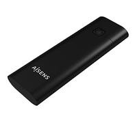 Boîtier Externe M.2 SSD NVME - AISENS - ASM2-020B - USB3.2 GEN2 - Noir - 2 To