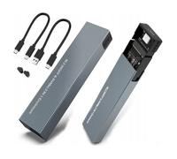 Boîtier externe M.2 - ZENWIRE - Disque SSD M.2 NVMe/SATA - USB-C 3.2 Gen 2 - Compatible NVMe & SATA - Montage sans outil