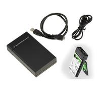 Boitier Externe - Materiel - USB 3.0 - 2 Baies SATA 2.5"" - Support RAID 0/1/0+1 - Noir