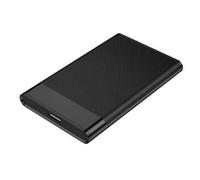 Boitier Externe pour DD 2.5" HDD/SSD USB3 SATA ABS SANS VIS BLACK