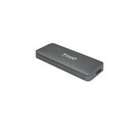 TooQ Boîtier externe TQE-2281G pour SSD M.2 NGFF Micro USB 3.0 (USB 3.1 Gen1) Aluminium Gris