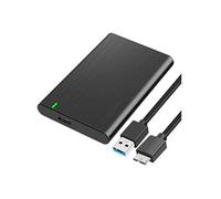 Boitier externe USB 3.0 - 2'1/2 S-ATA Sans Vis Noir