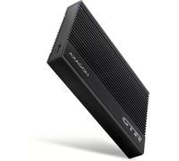 Axagon Boîtier disque dur externe EE25-GTR USB-C 3.2 Gen 2 SATA 6G 2,5" Noir rainuré