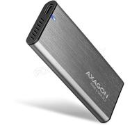 AXAGON EEM2-SG2 Boîtier de disques de Stockage Enceinte ssd Gris M.2