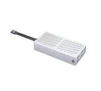 Boîtier externe USB 40 Gbps en aluminium pour disques durs externes PCIe 2280 M Key USB NVMe SSD