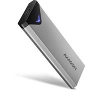Axagon Boîtier externe M.2 EEM2-UG2 – USB-C 3.1 SuperSpeed+, métal pour SSD NVMe 42–80 mm