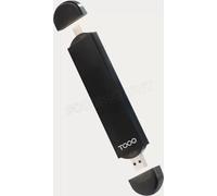 Boitier externe USB-C 3.2 / USB-A 3.0 TooQ TQE-2240B - NVMe M.2 Type 2280 (Noir)