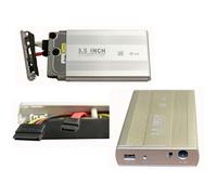KALEA-INFORMATIQUE Boitier Externe USB pour disques durs SATA 3.5 avec Alimentation Externe. en Aluminium