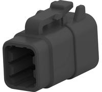Boîtier femelle pour câble série DTM TE Connectivity DTM06-6S-EE04 Nbr total de pôles 6 1 pc(s)