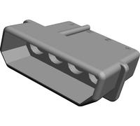 Boîtier femelle pour câble série MATE-N-LOK TE Connectivity 1-480426-0 Nbr total de pôles 4