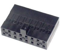 Boîtier femelle pour platines econ connect CGD10 Nbr total de pôles 10 Pas: 2.54 mm