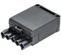 Boîtier femelle Wieland 93.731.4553.0 noir 1 pc(s)