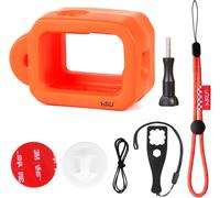 Boîtier Flottant pour GoPro Hero 12/11/10/9 Noir,Accessoire Flotteur pour Les Sports Nautiques,Le Surf,la Natation et la Plongée