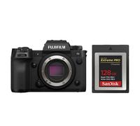 Boîtier FUJIFILM X-H2S + Carte SanDisk 128 Go Extreme Pro CF CFexpress Type B