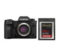 Boîtier FUJIFILM X-H2S + Carte SanDisk 512 Go Extreme Pro CF CFexpress Type B