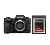 Boîtier FUJIFILM X-H2S + Carte SanDisk 64 Go Extreme Pro CF CFexpress Type B