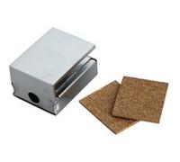 Boîtier gâche à répétition pour loqueteaux 1445/52 chromé brillant - STREMLER - 1447.30.0 Noir G