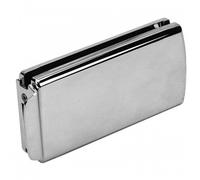 Boîtier gâche de miroiterie - chromé mat - Lagune 4309 ASSA ABLOY