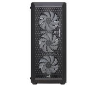 AeroCool Boîtier Moyen Tour ATX Beam v2 RGB avec Panneau Vitré, Noir