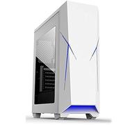 Talius Xentinel - Boîtier Gaming ATX - USB 3.0 - USB 2.0 - sans Source - Blanc