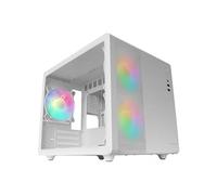 Mars Gaming MC-400 FRGB MicroATX Verre Trempé USB 3.0 Blanc