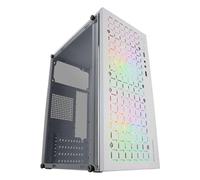 Boîtier Gaming Compact MicroATX - Mars Gaming MC-CORE Blanc