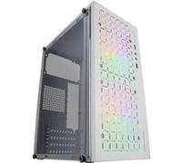 Boitier Mini Tour Micro ATX Mars Gaming MC-Core RGB avec panneau vitré (Blanc)