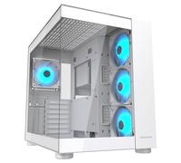 Boitier gaming - Cougar Gaming - FV150RGB - Blanc - Mini-ITX Micro-ATX et ATX - GPU 400 mm - ARGB - Jusqu’à neuf ventilateurs