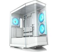 Cougar Gaming Boîtier FV270 – Verre trempé incurvé, flux d'air supérieur, RGB – Blanc