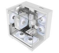 Boîtier Gaming - Mars Gaming - MC-VISIONM - MicroATX - Refroidissement Liquide 240mm - Triple Verre Trempé