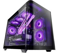 Boîtier Gaming Micro-ATX - MARS GAMING - MC-FUSIONM - Verre Courbé - Refroidissement Liquide - Double Chambre