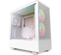 Boitier Gaming - NZXT H5 Flow RGB Blanc - CC-H51FW-R1 G
