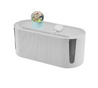 Boîtier Gestion Câbles - Range-Multiprise | Grande Boîte Rangement Prises Électrique | Organiseur Fils Anti-Poussière Isolant Séjour Chambre Bureau Maison, ABS