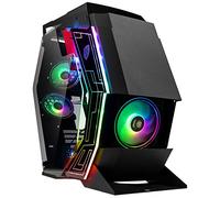 Boîtier Grand-Tour ATX Big Chungus Hench RGB avec Panneau Vitré, Noir