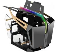 Boitier Grand Tour E-ATX FSP T-Wings CMT710 avec panneaux vitrés (Noir/Or)